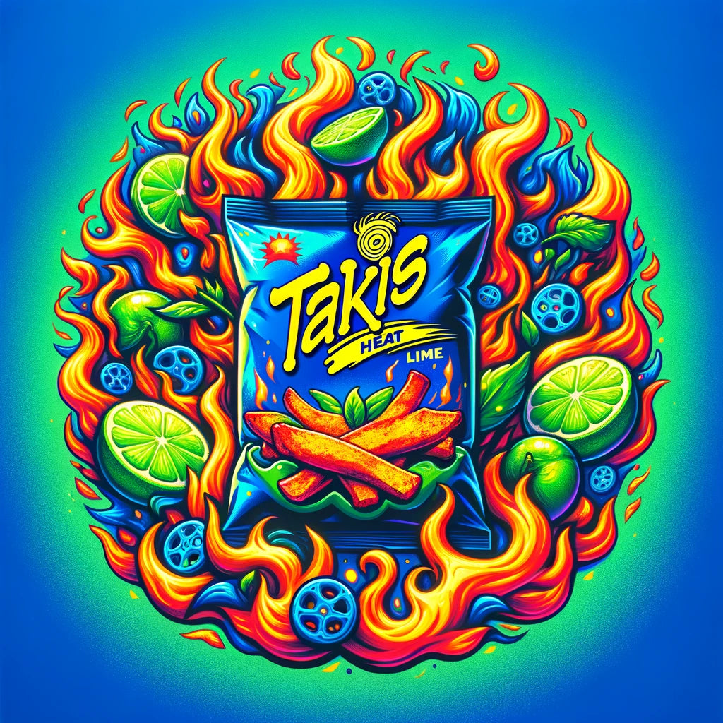 Takis Blue Heat Chips Flavor Review